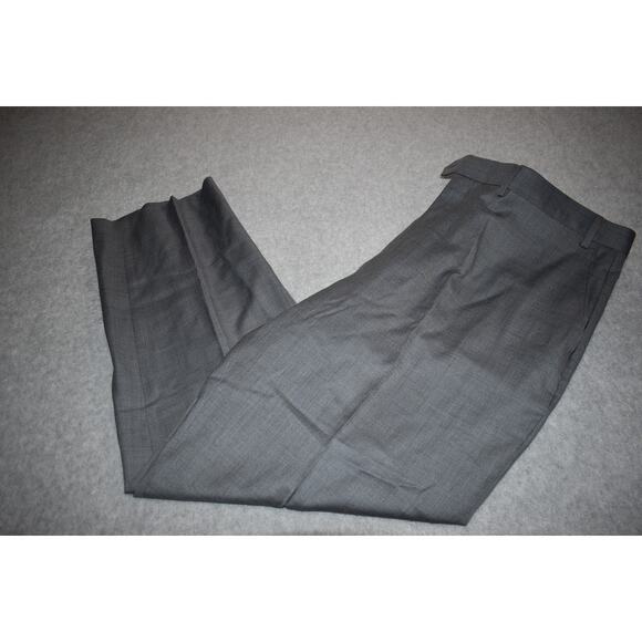 Michael Kors Suit 2 Piece 2 Button Mens Size Jacket 46 L Wool Gray Pants 40 x 31 - Picture 8 of 13